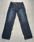 Scorpion Covert Pro Motorcycle Jeans Men 34 x 32 Blue Denim Lined Reflective