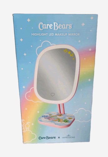 🩷 Neu im Karton! Adorable Care Bears Kosmetik Highlight LED Schminkspiegel abnehmbare Basis