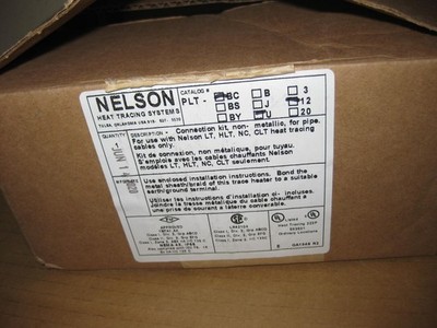 Nelson Heat Tracing Systems PLT-BC-U-12  NEW IN BOX PLT SERIES