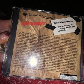 Sega Saturn: Bootleg Sampler  Game Disc & Cardboard Sleeve -used