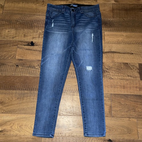 Democracy Ab Technology Jeans Gr. 14 Medium Wash Used Jeans - Bild 2 von 8