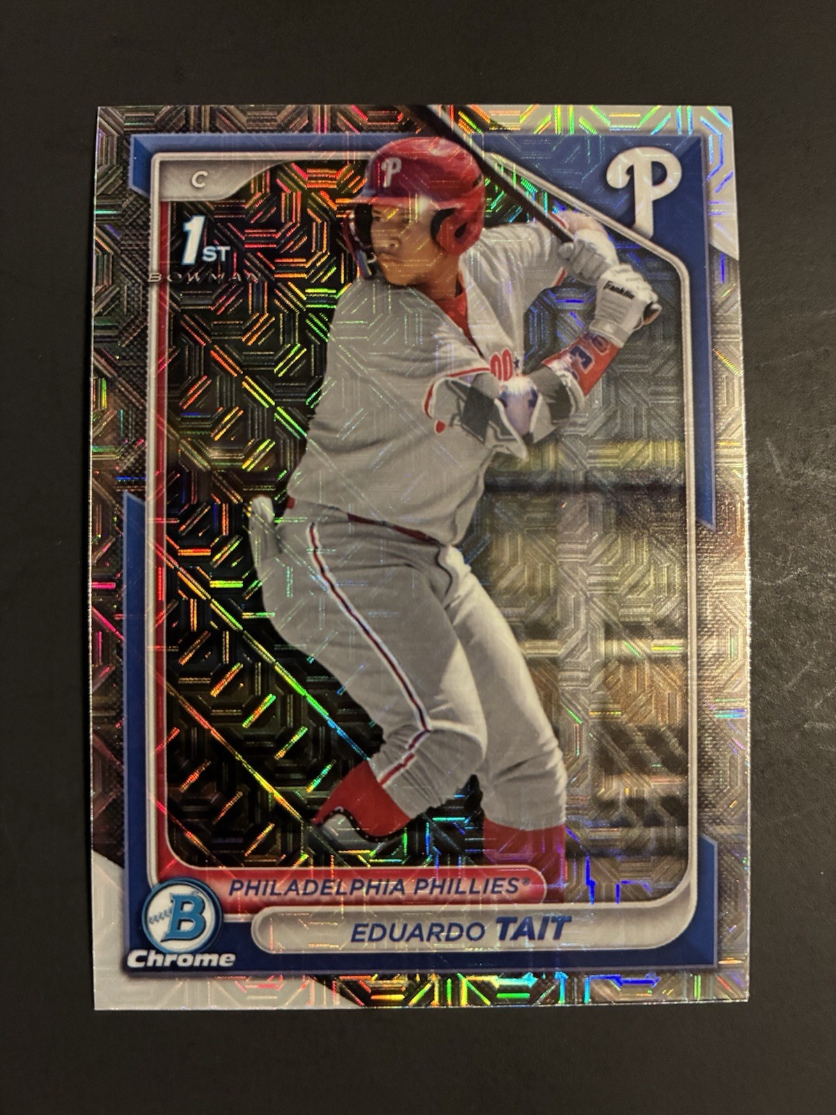 2024 Bowman Chrome - Prospects Eduardo Tait #BCP-164 1st Mojo Refractor