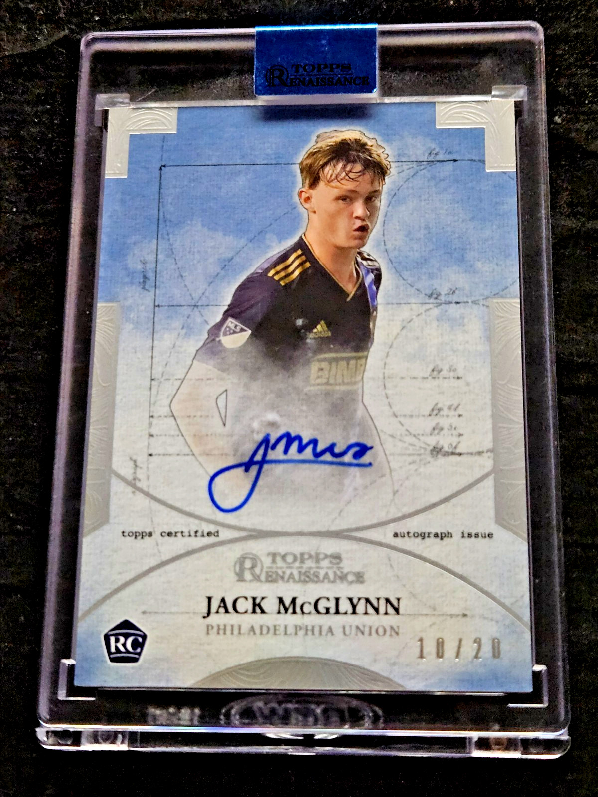 2022-23 Jack McGlynn Topps Renaissance Engravement Autographed Rookie /20 SEALED view 6