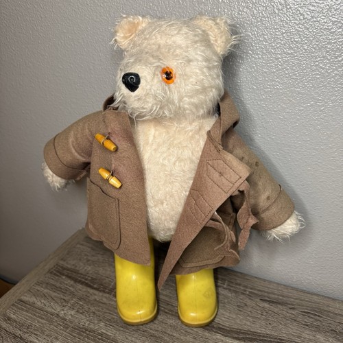 VTG 1970s Paddington Bear Gabrielle Designs, 17’’ XL , Made In England Boots - Picture 2 of 18