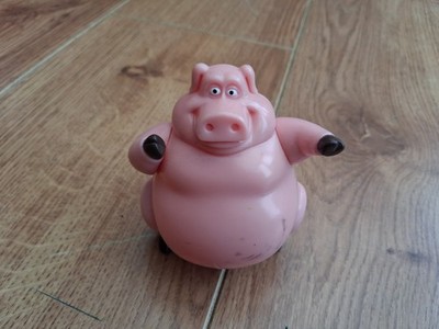 Back At The Barnyard Film Schwein vibrierende Figur Spielzeug Nickelodeon 2006