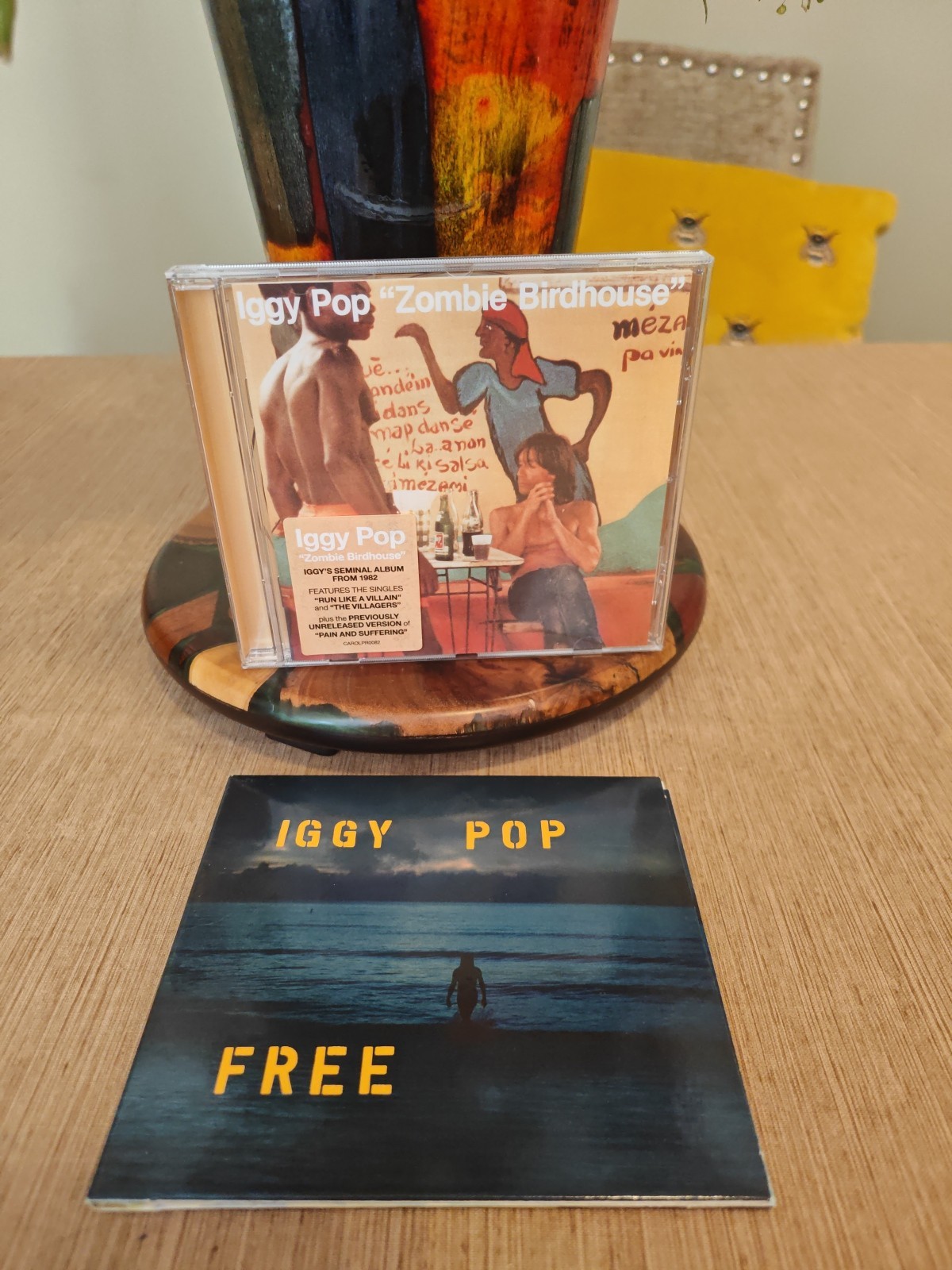 iggy Pop. Zombie Birdhouse + Iggy Pop Free CDs. Free Post