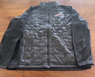 Men Helly Hansen Lifaloft Hybrid Insulator Jacket XXL Black. With Toyota Logo