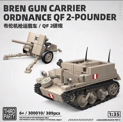 Third Party Quan Guan 300010 - Bren Gun Carried Ordnance QF 2-Pounder - 1:35