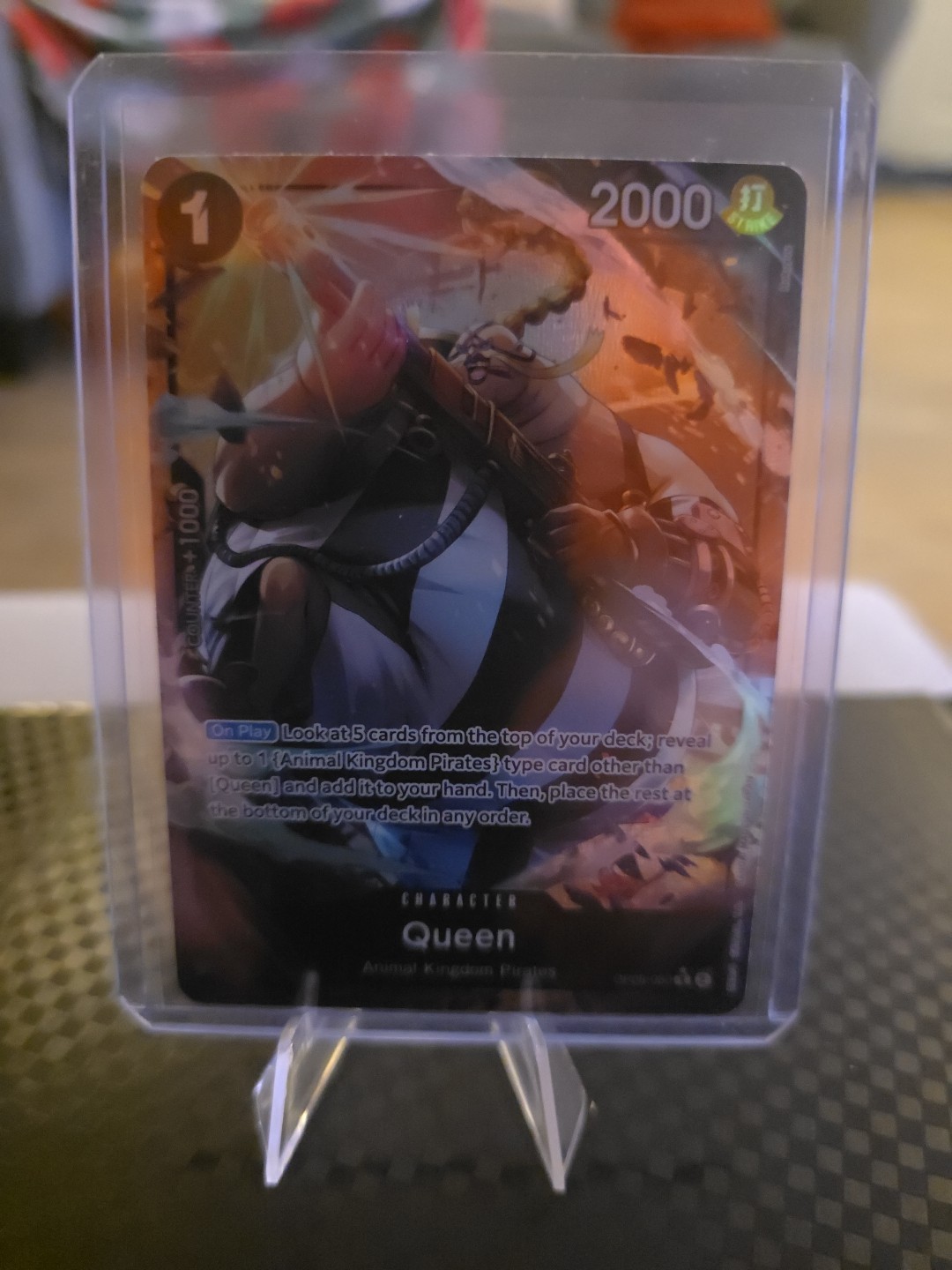 Two Legends #OP08-080 Queen  R* Nm. English Alt Art