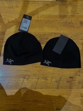 2x Arc'teryx Rho Toque Beanie Skull Cap Running hat Wool - S/M | 100% AUTHENTIC