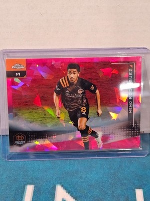 2021 Topps Chrome Sapphire MLS Soccer #9 Memo Rodriguez Pink 1 of 1