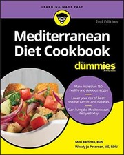 Mediterranean Diet Cookbook - Paperback, by Raffetto Meri; Peterson - Very Good