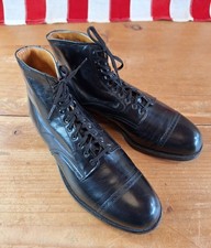 VTG 1940s-50s Mason Cap-Toe Work Ankle Boots. 8EEE