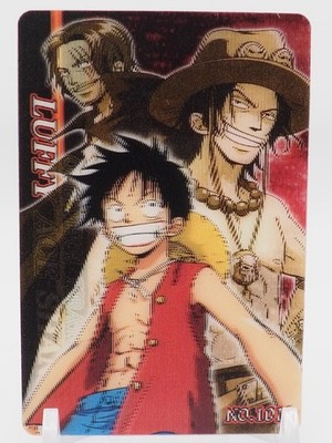 Monkey D. Luffy One Piece King of Pirates Gummy Card 3D No.101 Japan ZG271