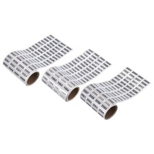 Consecutive Number Stickers, 1 to 3000 Inventory Label Numbers, Total 3000pcs