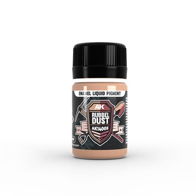 AK INTERACTIVE 14005 Enamel Liquid Pigment - Rubble Dust 35ml