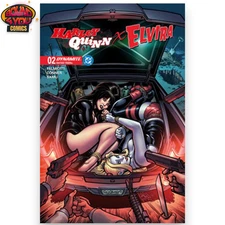 Harley Quinn X Elvira #2 - Cvr B Chad Hardin Variant (2025)