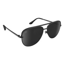 Blenders Eyewear Shadow   Polarized Sunglasses   Modern Aviator Style with Me...