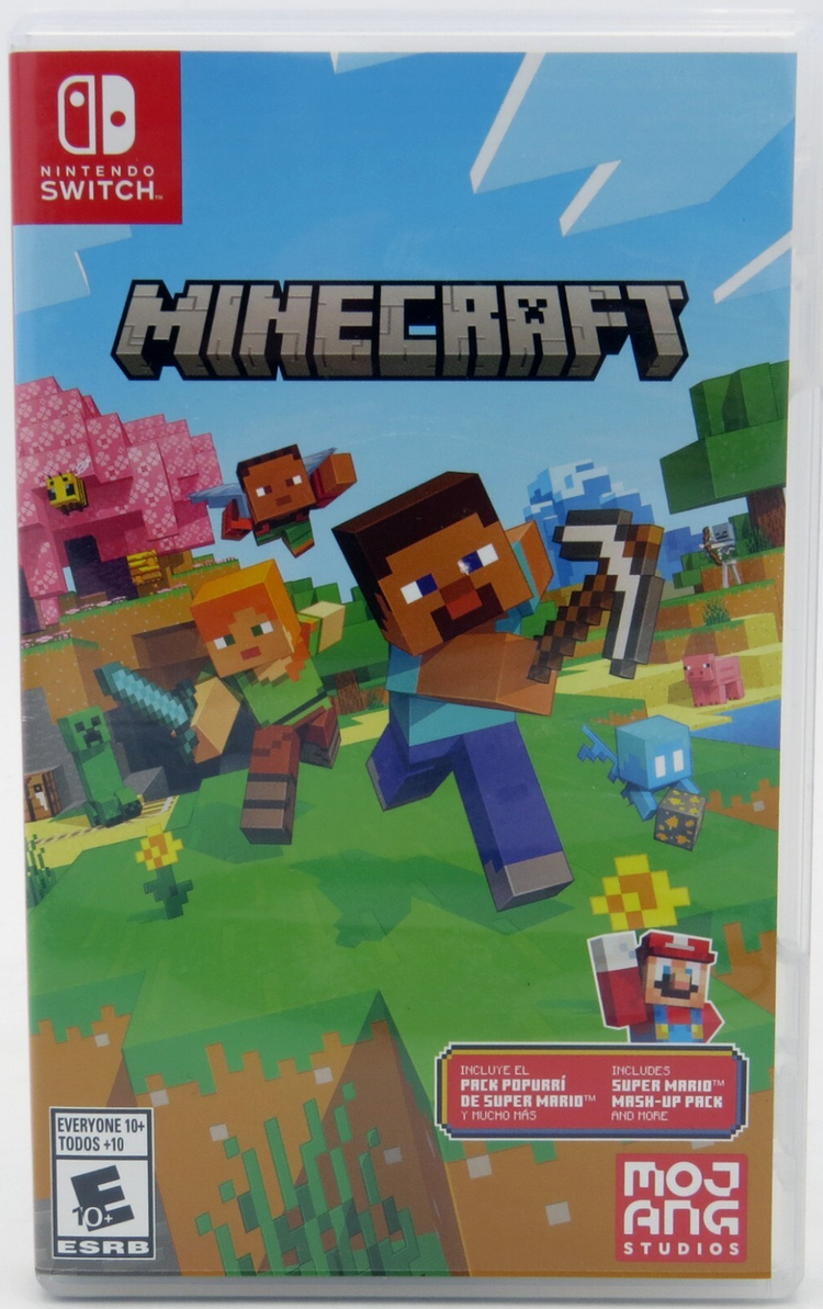 Minecraft - Nintendo Switch - Includes Super Mario Mash-Up NEW