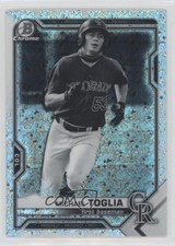 2021 Bowman Chrome Black & White Mini-Diamond Refractor Michael Toglia fm0