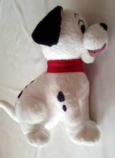 Disney Dog 101 Dalmatians Plush Stuffed Animal Black White Dog 12"
