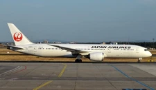 Boeing 787-9 B-787 B787 Japan Airlines JAL Desk Wood Airplane Model Large 1/144