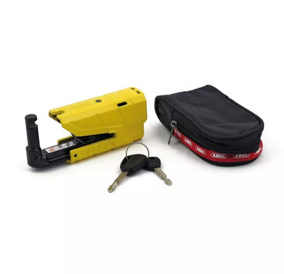 ABUS Granit Detecto X-PLUS 2.0 8077 Bloccadischi Mit Alarm Gelb 97804
