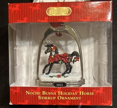 Breyer NOCHE BUENA 2012 Holiday Horse Stirrup Ornament 700312
