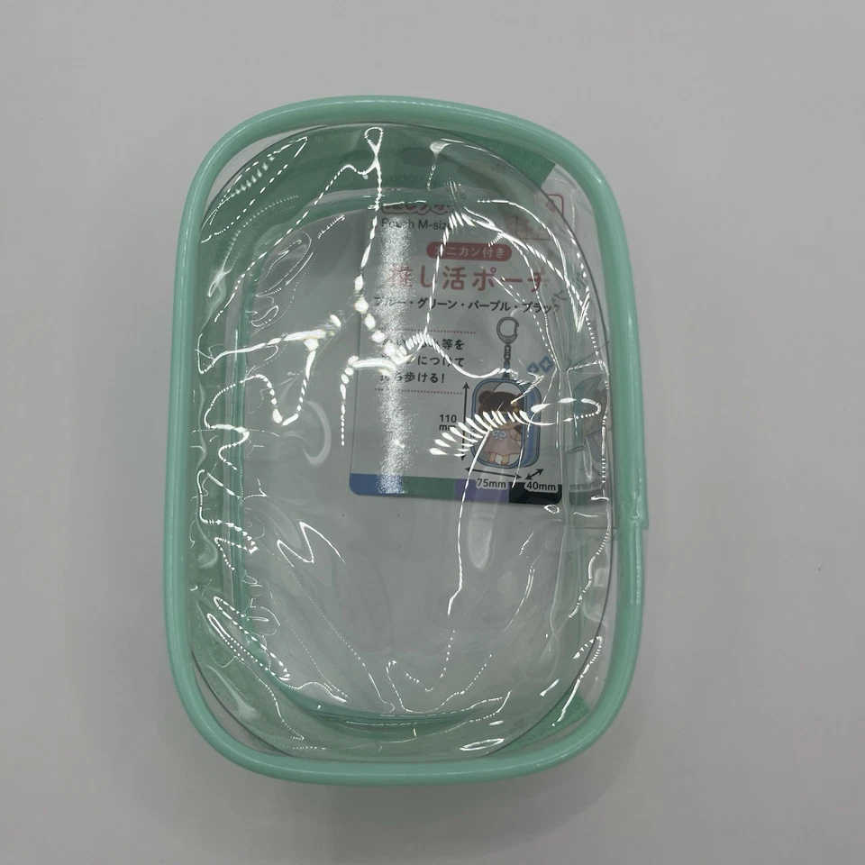 Seria Plush Clear Pouch Oshikatsu Pouch Set of 6 Japan Exclusive M Size - Image 3 of 4