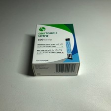 100 OneTouch Ultra Test Strips Expires 09/30/2026 FREE SHIPPING