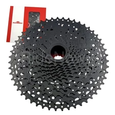 SunRace CSMZ800 12Speed Wide-Ratio Cassette Sprocket 11-51T Black for MTB/Gravel