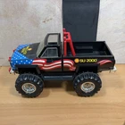 Tonka 1983 Fire & Ice Shell SU 2000 Pick Up Truck American Flag Vintage