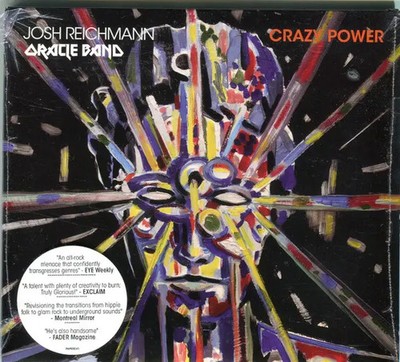 CD Josh Reichmann Oracle Band Crazy Power DIGISLEEVE Paper Bag Records