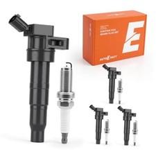 Ignition Coil Iridium Spark Plugs Set UF611 for Kia Forte 2010-2013 etc.