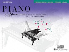 Piano Adventures Primer Level Performance Book Beginner Faber Music 28 Songs