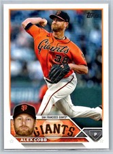 2023 Topps #108 Alex Cobb - San Francisco Giants