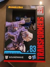 Transformers Studio Series 83 Voyager Class Bumblebee Movie Soundwave New