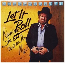 Mel McDaniel Signed Autographed Record Album LP