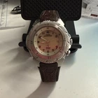 Vtg Timex Expedition Shenmue Womens Alarm Indiglo Analog 36mm Watch 6 3/4"