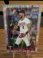 2025 Topps Chrome - Carlos Correa #204 RayWave Refractor