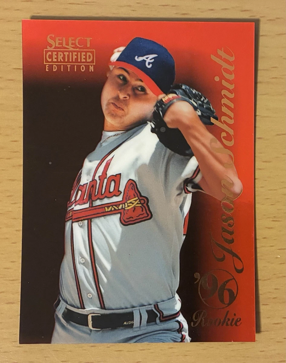 Jason Schmidt Baseball Atlanta Braves Sports Trading Cards for