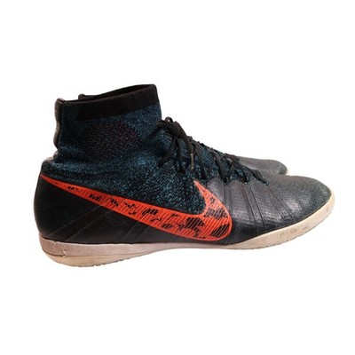Nike Elastico Superfly IC 641597-084 Black Red Soccer Mens Size 12
