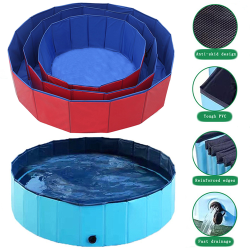 Large Pet Dog Bathtub Puppy Foldable Swimming Pool Portable Paddling