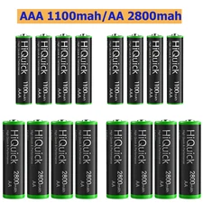 Lot AA AAA  Size Rechargeable Batteries Battery NiMh 1.2V