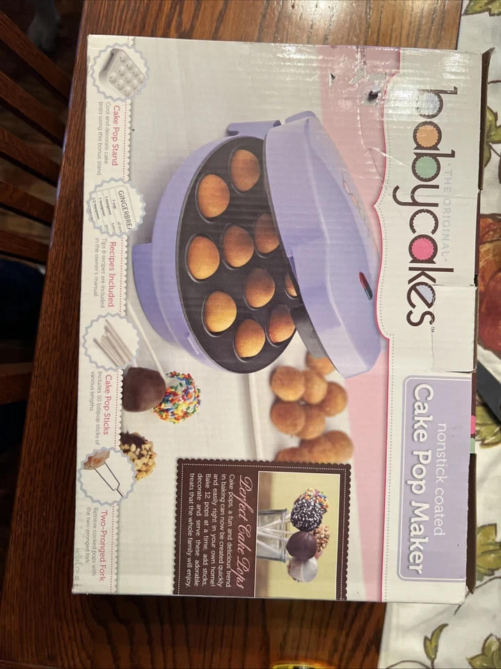 Babycakes Cake Pop Maker. NEW Electric Dessert Machine w/Molds - Image 4 of 4