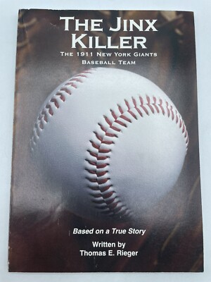 The Jinx Killer Signed copy Thomas E Rieger 131 pages Rare