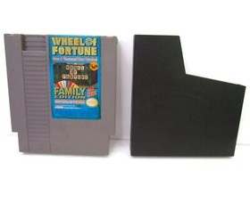 Wheel Of Fortune & Family Ed. CLEANED & TESTED AUTHENTIC NES 2 Game Cartridges