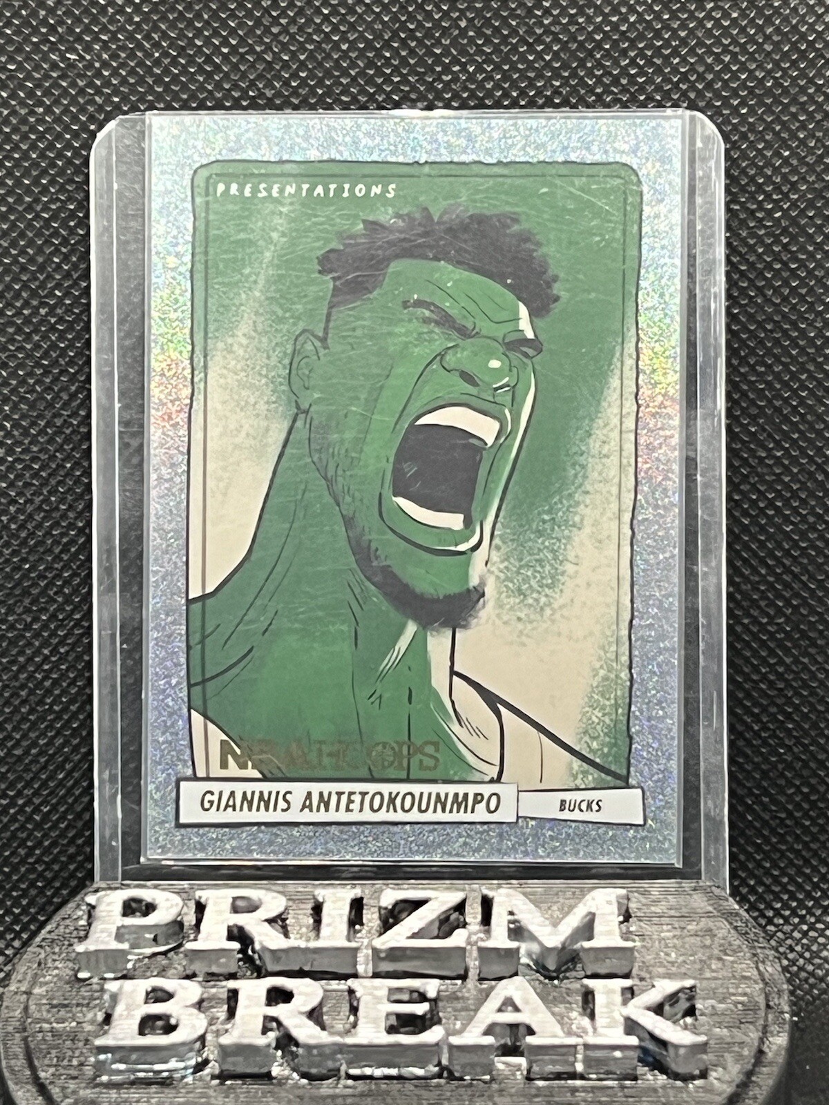 2023-24 Panini NBA Hoops Giannis Antetokounmpo #6 Presentations SSP 🔥🏀