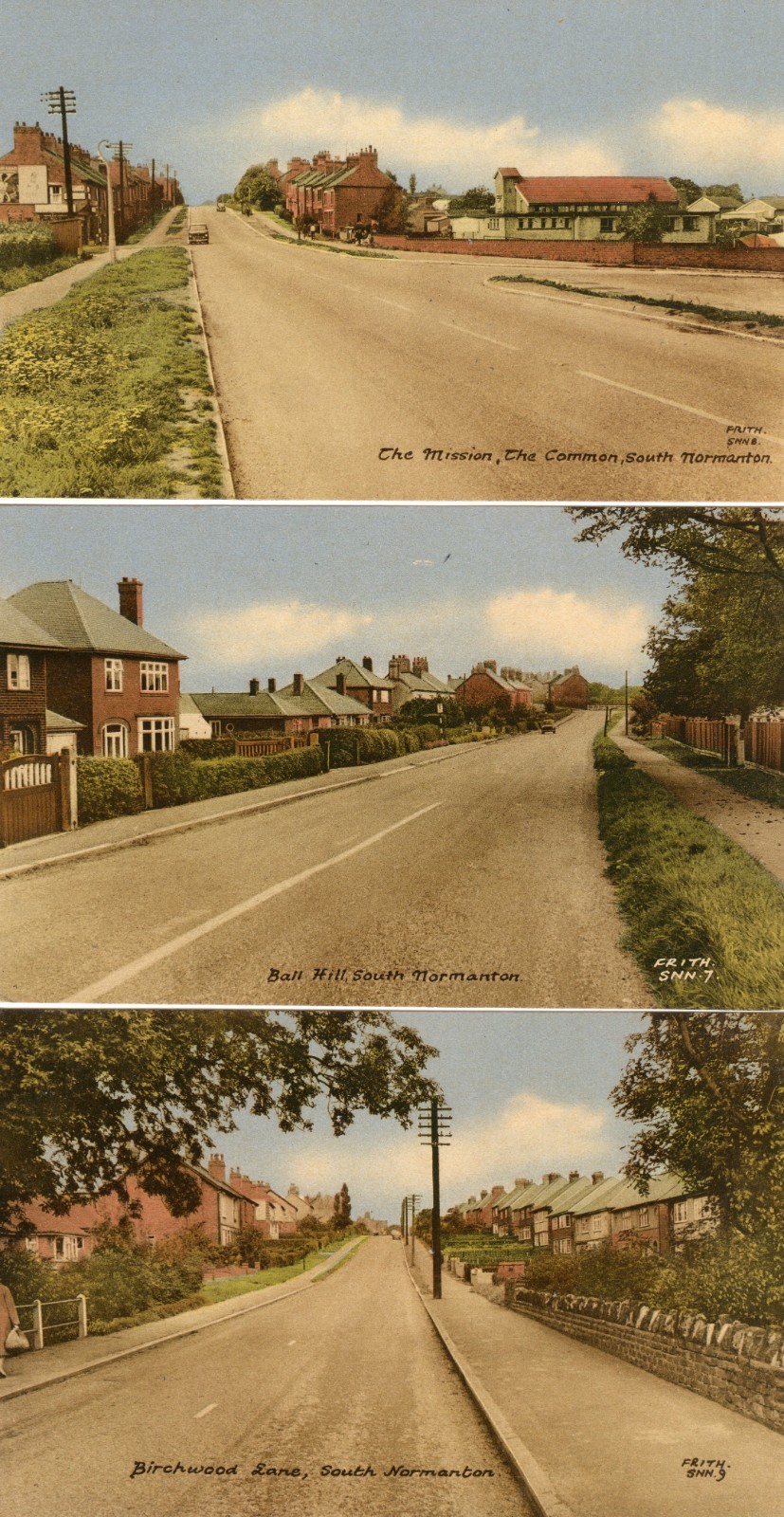 3 South Normanton Mission Ball Hill Birchwood Lane Alfreton pcs unused