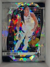 2024 Panini Prizm WNBA - Kiah Stokes #122 Cracked Ice Prizm